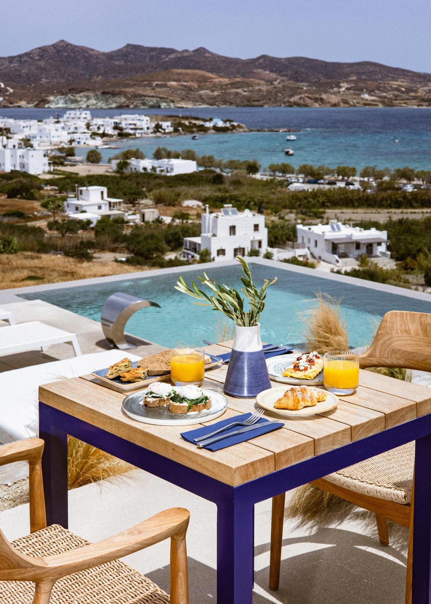 Milos Breeze Boutique Hotel Pollonia Bagian luar foto
