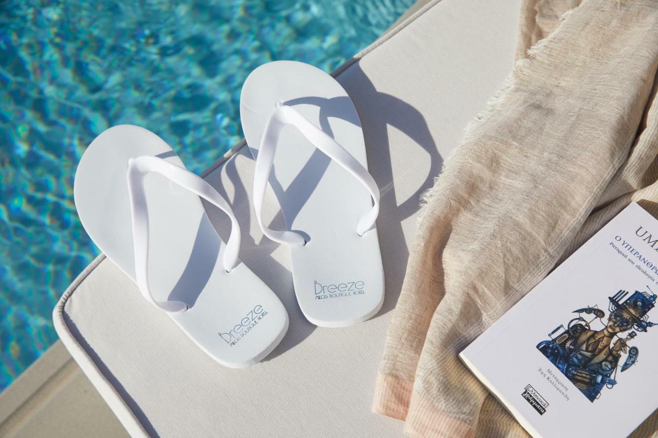 Milos Breeze Boutique Hotel Pollonia Bagian luar foto